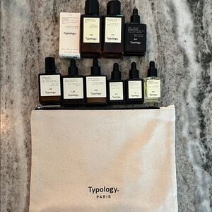 Typology Paris Skincare Set - Black and Cream